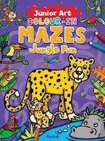 Junior Art Colour in Mazes: Jungle Fun