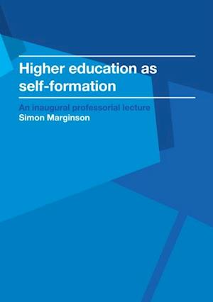 Higher education as self-formation