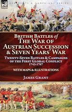British Battles of the War of Austrian Succession & Seven Years' War