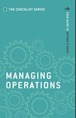 Managing Operations