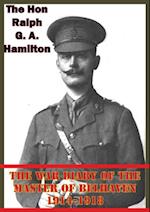 War Diary Of The Master Of Belhaven 1914-1918