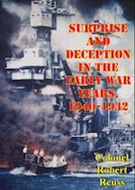 Surprise And Deception In The Early War Years, 1940-1942