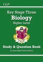 KS3 Biology Study & Question Book - Higher: for Years 7, 8 and 9