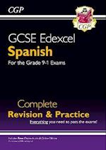 GCSE Spanish Edexcel Complete Revision & Practice: inc Online Edn & Audio (For exams in 2024 & 2025)