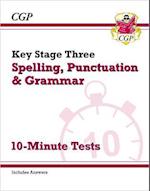 KS3 Spelling, Punctuation and Grammar 10-Minute Tests (includes answers)