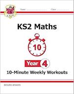 KS2 Year 4 Maths 10-Minute Weekly Workouts