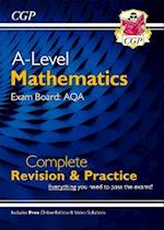 A-Level Maths AQA Complete Revision & Practice (with Online Edition & Video Solutions)