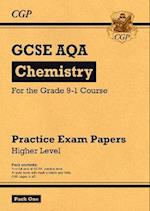 GCSE Chemistry AQA Practice Papers: Higher Pack 1: for the 2024 and 2025 exams