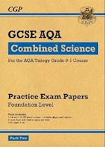 GCSE Combined Science AQA Practice Papers: Foundation Pack 2
