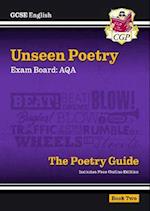 GCSE English AQA Unseen Poetry Guide - Book 2 includes Online Edition