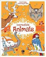Cool & Calm Colouring for Kids: Incredible Animals