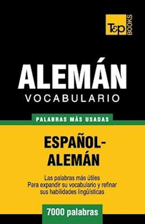 Vocabulario español-alemán - 7000 palabras más usadas