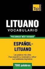 Vocabulario español-lituano - 7000 palabras más usadas