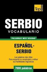 Vocabulario español-serbio - 7000 palabras más usadas