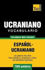 Vocabulario español-ucraniano - 7000 palabras más usadas