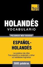 Vocabulario español-holandés - 5000 palabras más usadas
