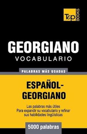 Vocabulario español-georgiano - 5000 palabras más usadas