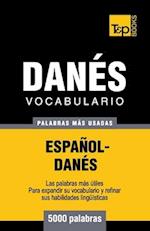 Vocabulario español-danés - 5000 palabras más usadas