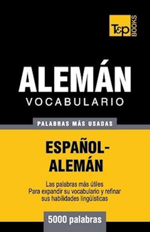 Vocabulario español-alemán - 5000 palabras más usadas