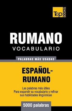 Vocabulario español-rumano - 5000 palabras más usadas