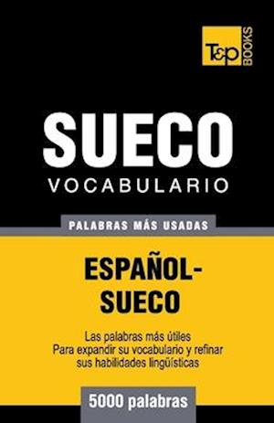 Vocabulario español-sueco - 5000 palabras más usadas
