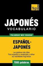 Vocabulario Espanol-Japones - 7000 Palabras Mas Usadas