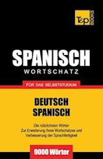 Spanischer Wortschatz Für Das Selbststudium - 9000 Wörter