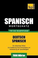 Spanischer Wortschatz Für Das Selbststudium - 7000 Wörter