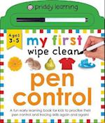 My First Wipe Clean Pen Control