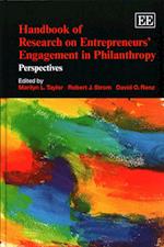 Handbook of Research on Entrepreneurs’ Engagement in Philanthropy