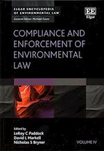 Compliance and Enforcement of Environmental Law