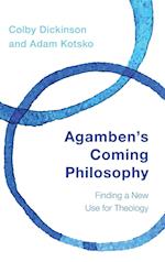 Agamben's Coming Philosophy