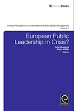 European Public Leadership in Crisis?