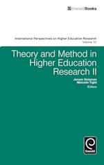 Theory and Method in Higher Education Research II
