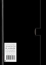 Black Standard Plain & Simple 18 Month Planner 2017