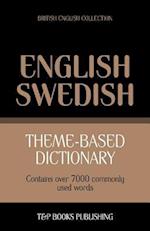 Theme-Based Dictionary British English-Swedish - 7000 Words