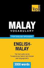 Malay Vocabulary for English Speakers - 3000 Words