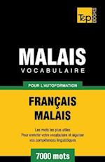 Vocabulaire Français-Malais Pour l'Autoformation. 7000 Mots