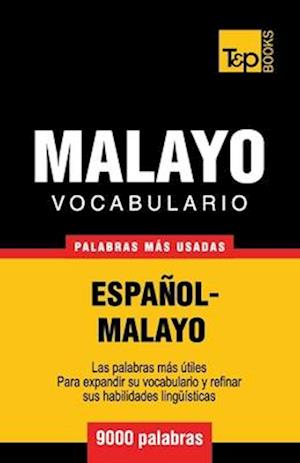 Vocabulario Español-Malayo - 9000 Palabras Más Usadas