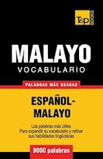 Vocabulario Español-Malayo - 9000 Palabras Más Usadas