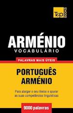 Vocabulário Português-Arménio - 9000 Palavras Mais Úteis