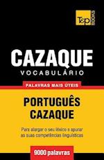 Vocabulário Português-Cazaque - 9000 Palavras Mais Úteis