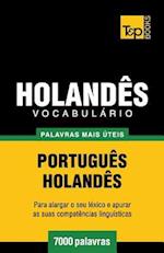 Vocabulário Portuguès-Holandès - 7000 Palavras Mais Úteis