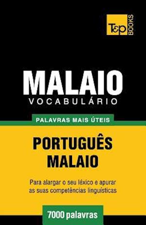 Vocabulario Portugues-Malaio - 7000 Palavras Mais Uteis