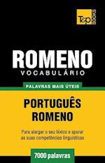 Vocabulário Portuguès-Romeno - 7000 Palavras Mais Úteis