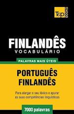 Vocabulário Portuguès-Finlandès - 7000 Palavras Mais Úteis