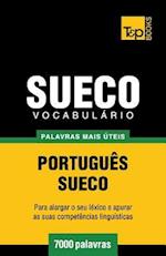 Vocabulário Portuguès-Sueco - 7000 Palavras Mais Úteis