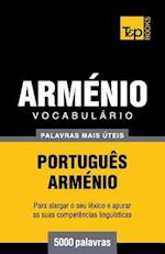 Vocabulário Português-Arménio - 5000 Palavras Mais Úteis