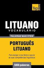 Vocabulário Portuguès-Lituano - 5000 Palavras Mais Úteis