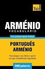 Vocabulário Português-Arménio - 3000 Palavras Mais Úteis